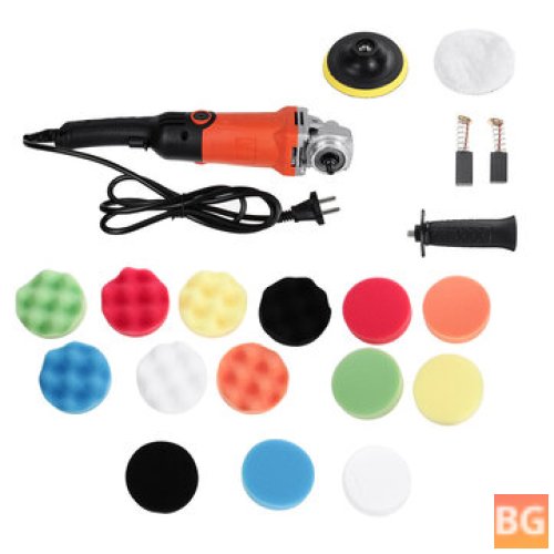 220V 2000W Electric Polisher for Auto, Woodworking, Furniture, Hardware & Electronics