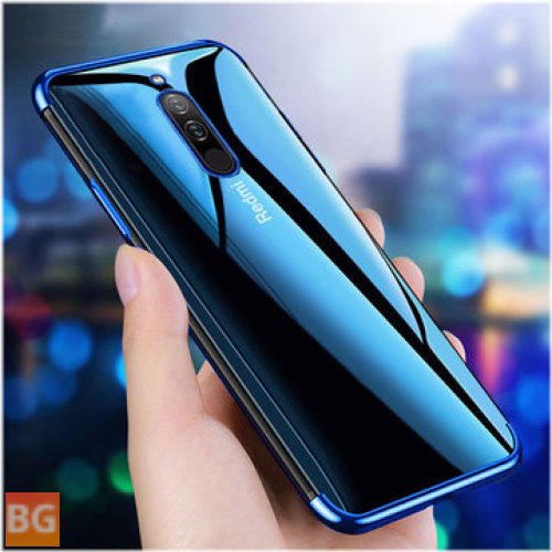 For Xiaomi Redmi 8 Pro TPU Protective Case with Shockproof and Transparent Soft TPU