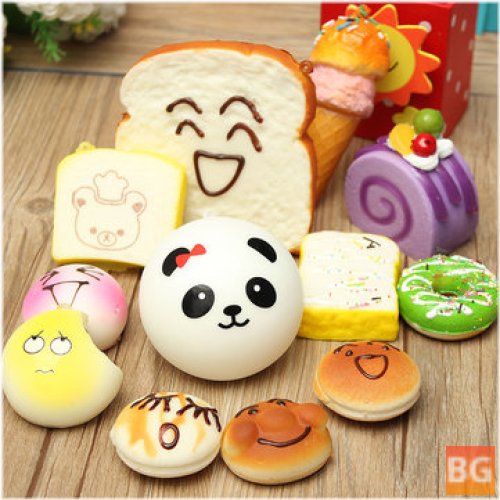 Panda Toaster with Straps - 12PCS