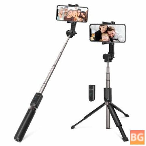 Tripod for iPhone with Bluetooth and Remote Shutter
