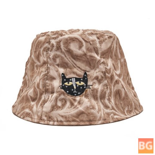 Street Sun Hat - Jacquard Cotton Polyester