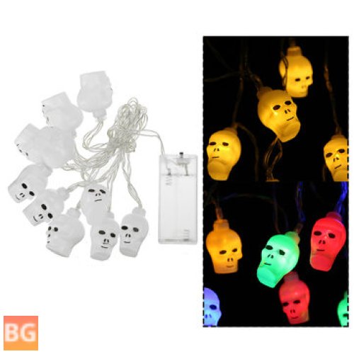Halloween 10 LED Fairy Lights Home Decor - Prop Lamp