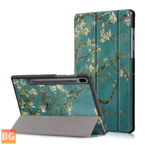 Printing Tablet Carrying Case for Samsung Tab S6 10.5 - Apricot Blossom