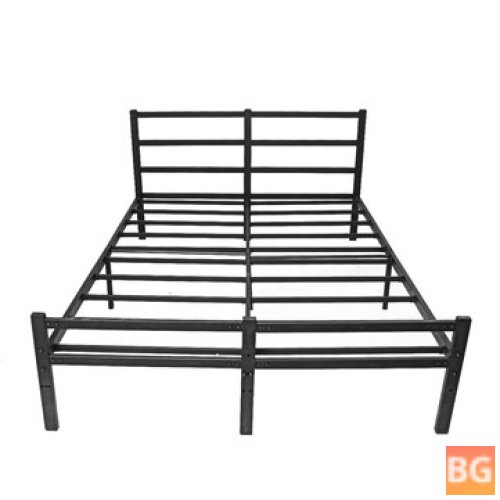 Heavy Duty Steel Slat and Anti-Slip Support for King Bed Frame