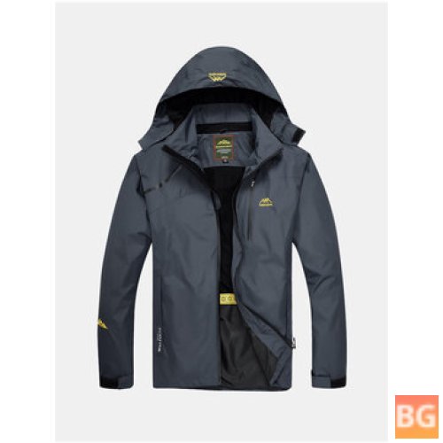 Hooded Jacket with Waterproof and Windproof features