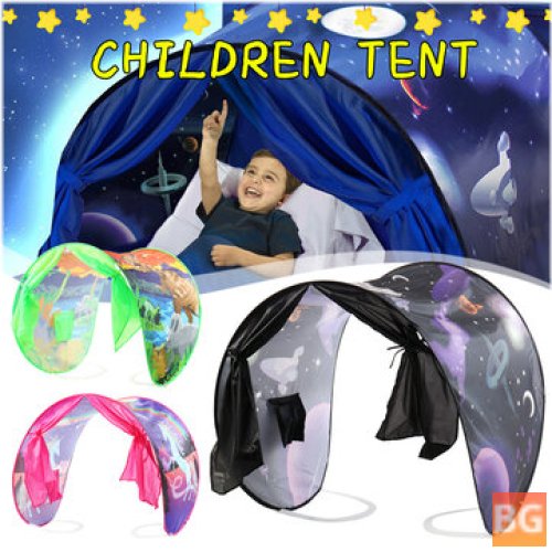 Space Adventure Kids Bed Tent