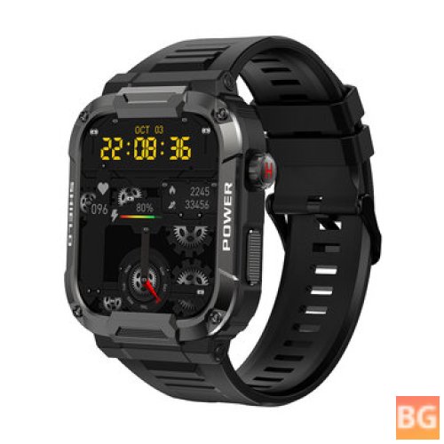 Bluetooth Watch with Heart Rate and Blood Pressure Monitor