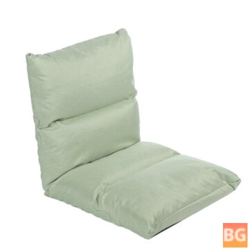 Tatami Sofa Floor Chair with Height-Adjustable Cushion, Office Home Balcony