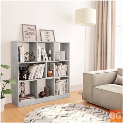 Book Cabinet Gray 38.4