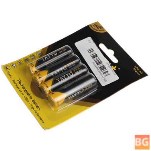 TATTU Rechargeable AA Batteries for RC Drone