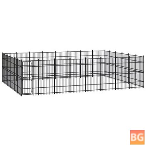 Outdoor Dog Kennel - 476.2 ft²