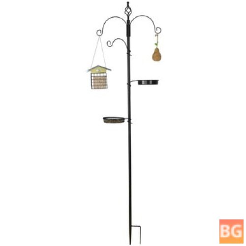 vidaXL Outdoor Bird Feeder Station and Pet Home with Fence