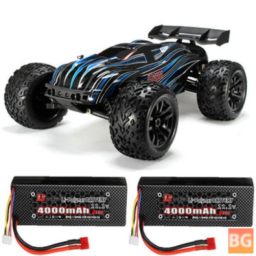 JLB Racing 80A CHEETAH Brushless RC Car Truggy with Two Battery 1/10 2.4G