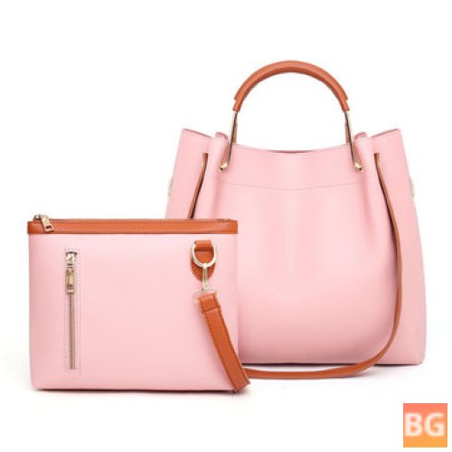 Faux Leather Crossbody Bag for Women