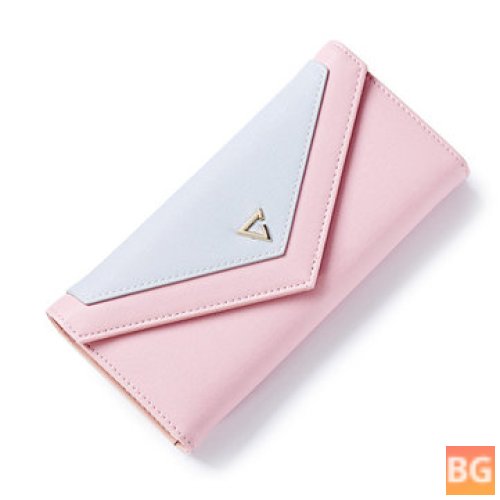 Phone Wallet with Envelope Design - LONG PURLING