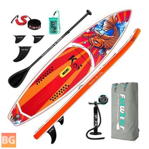 FUN Water Inflatable Stand Up Paddle Board - 350 x 84 x 15 cm