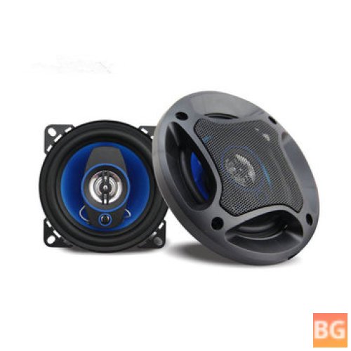 4 Inch High-Frequency Stereo Speaker with HIFI and Bluetooth Connection - PP Rubber Surround