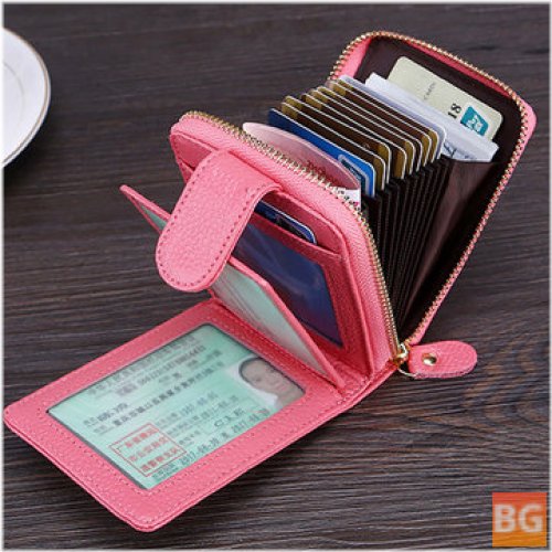 RFID-Protected Wallet with 10 Slot