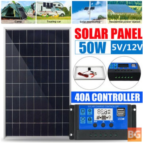 10A Solar Panel Charger for caravan van boat
