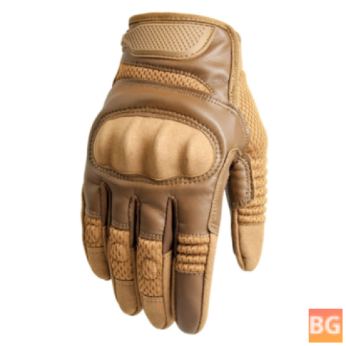 Touchscreen Tactical Gloves for Outdoor Sports and Motorcycling