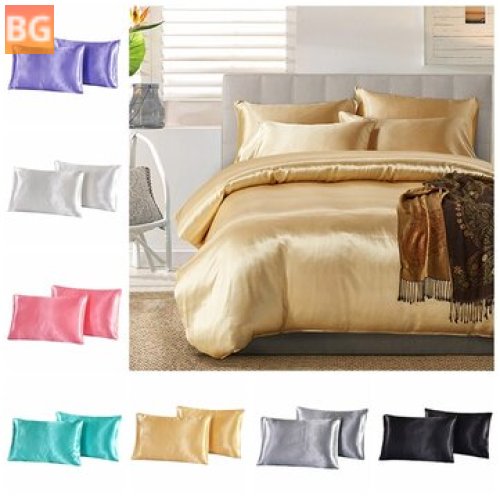 Queen-Size Pillow Case with Cushion, Bedding Sets