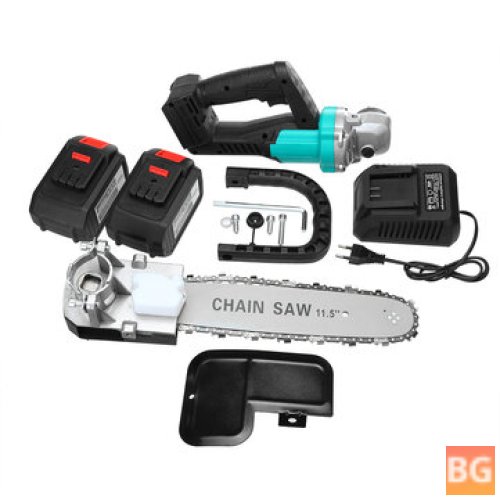 Garden Chain Saw with Guide Bar and Wood Cutter