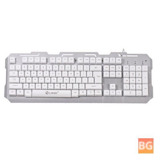104 Key Wireless Gaming Keyboard and Mouse Set - Blue