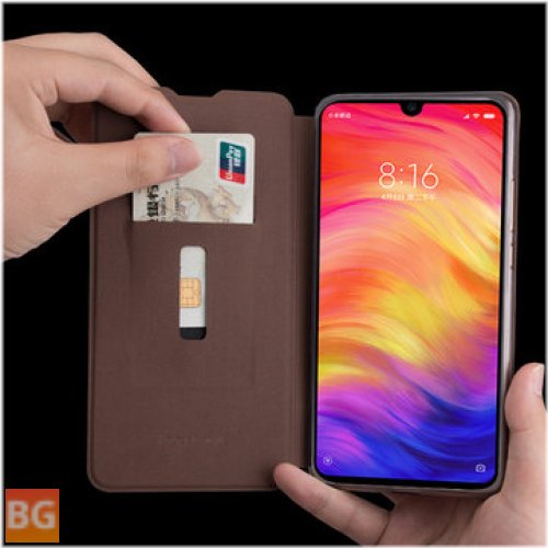 Xiaomi Redmi 7/ Y3 Shockproof Flip-Top Card Slot Wallet