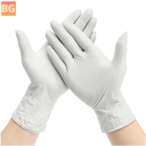 100-Piece Disposable Nitrile Kitchen Safety Food Prep Gloves