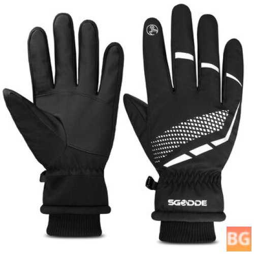 SGODDE Touch Screen Gloves - Anti-slip Thermal Sports Gloves