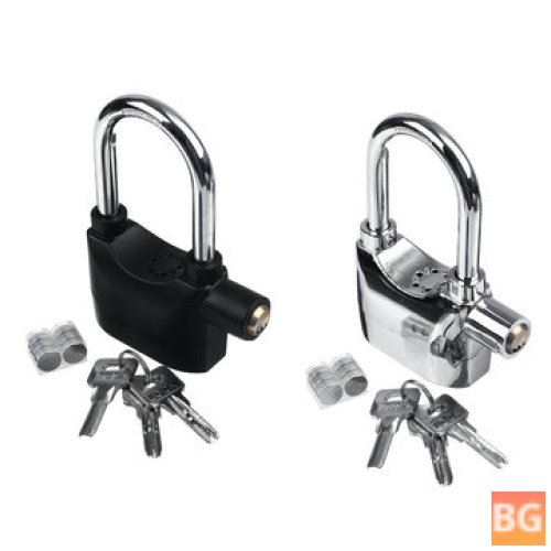 High-Security Alarm Padlock for Bikes and More