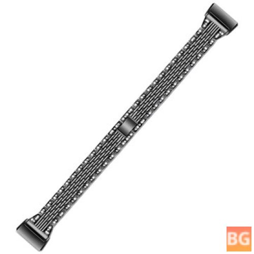 Steel Watch Band for Fitbit Charge 3