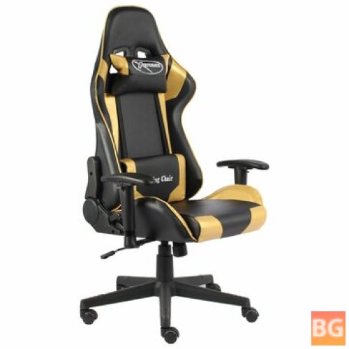 PVC Gold-colored Game Chair