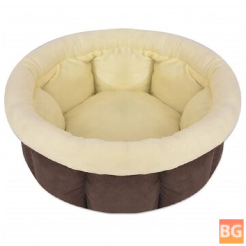 Dog Bed, Size L Brown