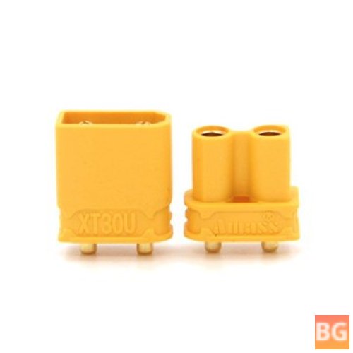 Amass XT30-UPB - 2mm Plug Connectors for RC Drone Airplane Battery