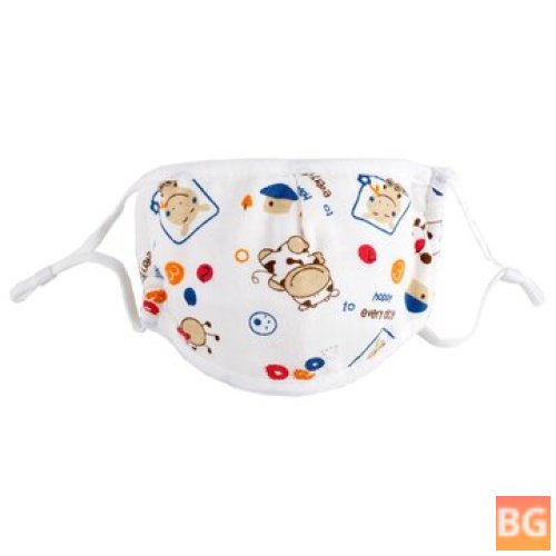 Kids Face Mask - Dustproof Protective Particle Filter Respirator Smog Prevention Safety