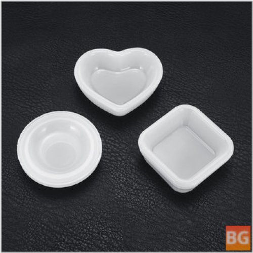 Resin Cast Molds - Heart Square Round Shape