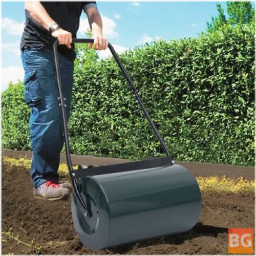 Lawn roller - 50 cm green and black