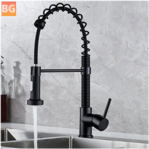 Sink Faucet with Sprayer - Commercial Kitchen Faucet