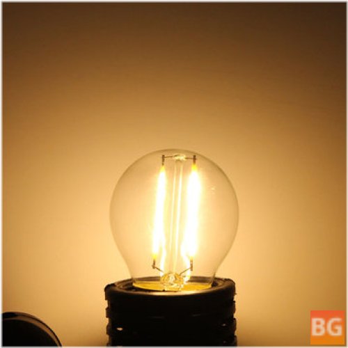 Warm White LED Lamp with Edison Filament filament