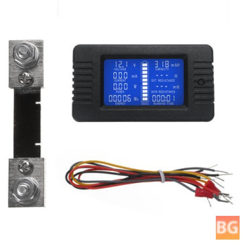 DC Voltage Monitor for Cars and RV - 0-200V Volt