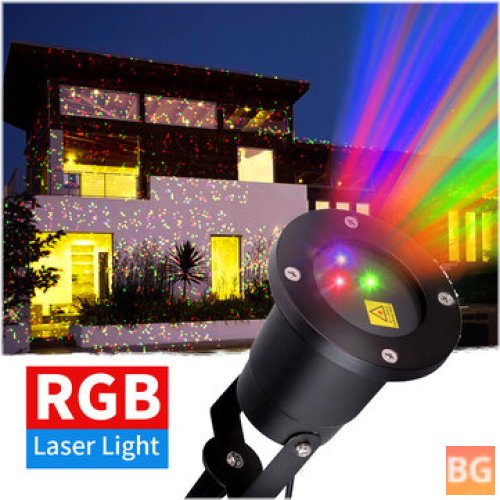 LED Party Lamp with RGB Laser Lights