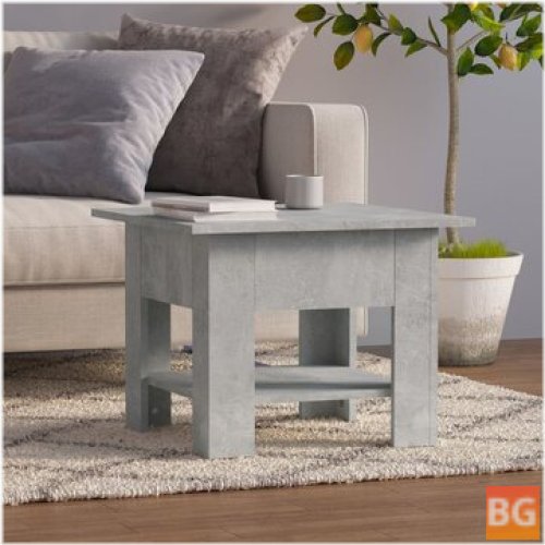 Gray Table with Coffee Table and Chair