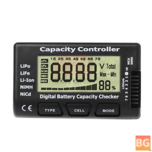 Digital Battery Capacity Tester for RC Car Batteries