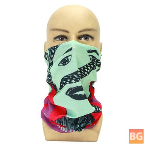 Mouth and Headband for Motorcycle Fishing Riding Skiing Running