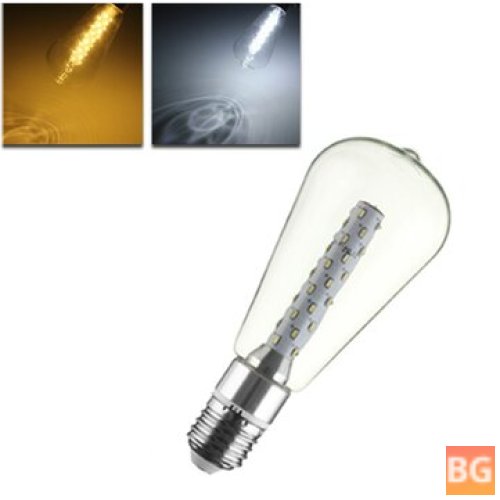 E27/26 6-Watt LED Bulb, SMD 3014, COB, Incandescent