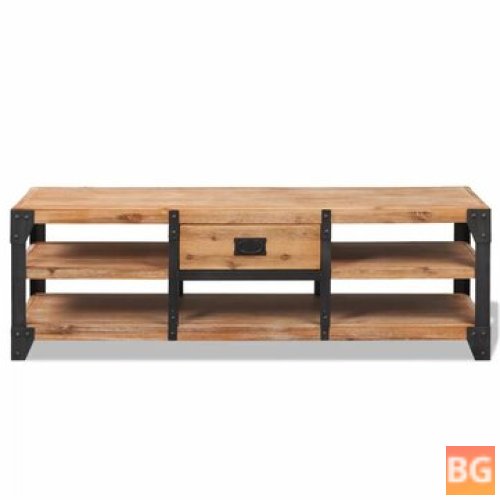 TV Stand - Solid Acacia Wood
