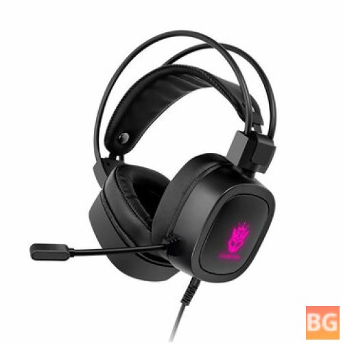 Gaming Headset - 7.1 Virtual 3.5mm USB Wired Earphones with RGB Light
