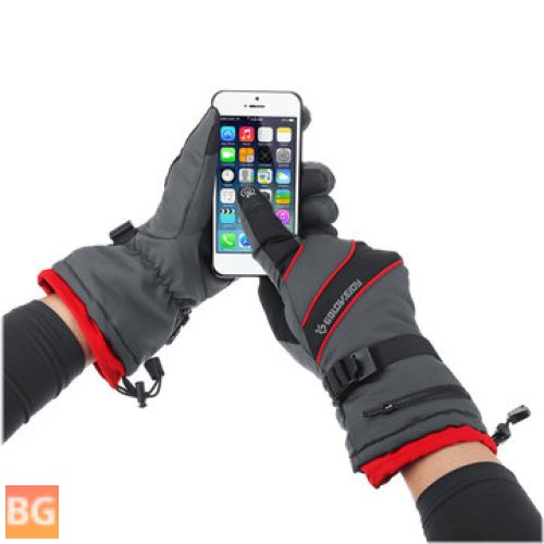 Touch Screen Cycling Gloves for Winter Skiing - Full Finger