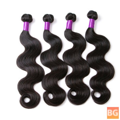 8-30 Inch Human Hair Extensions - Long Curly Wave Hair
